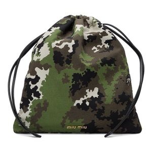 Miu Miu Drawstring Pouch
